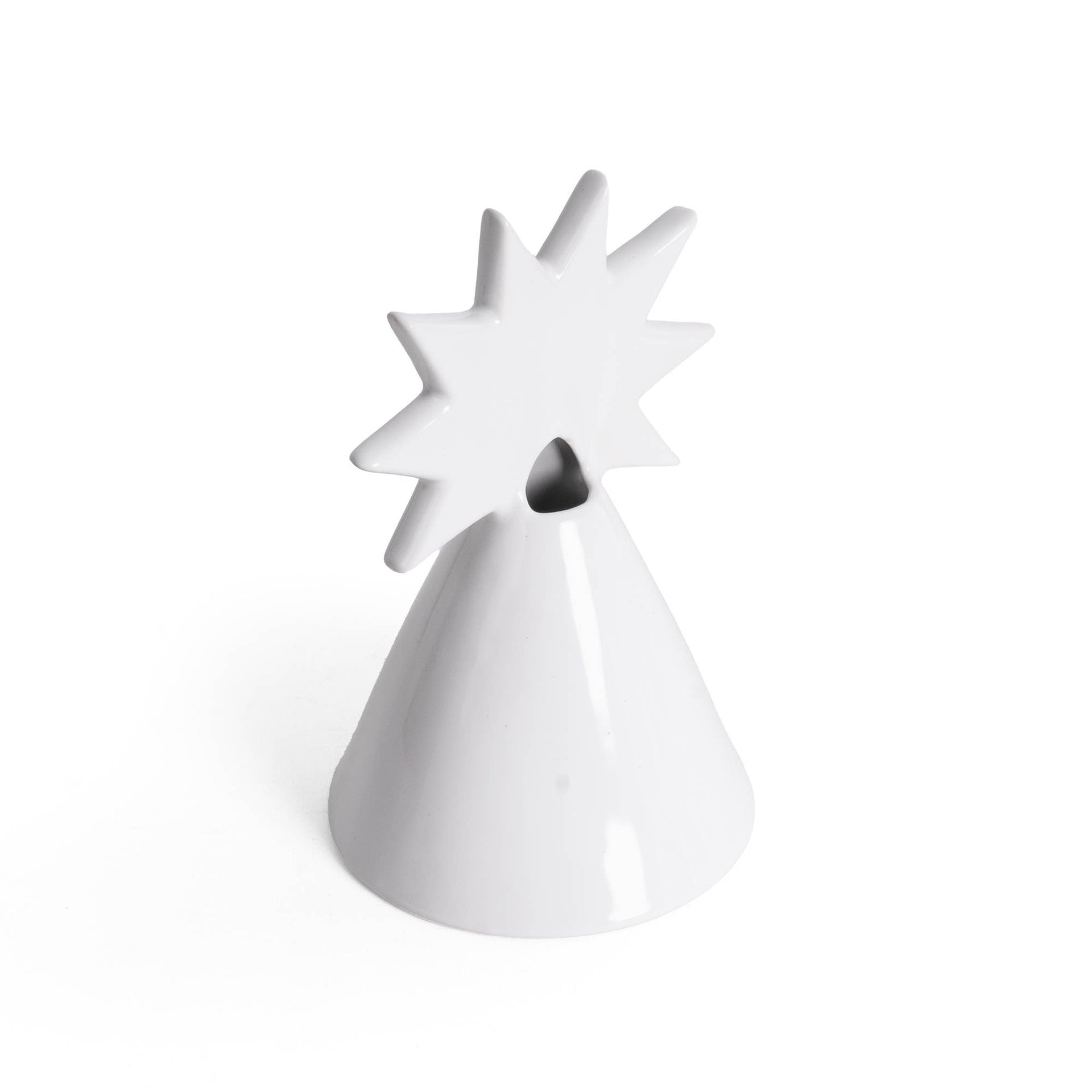 Vase Étoile Polaire Blanc Helio Ferretti Vue 2