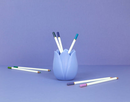 Pot à Crayons Tulipe - Lilas
