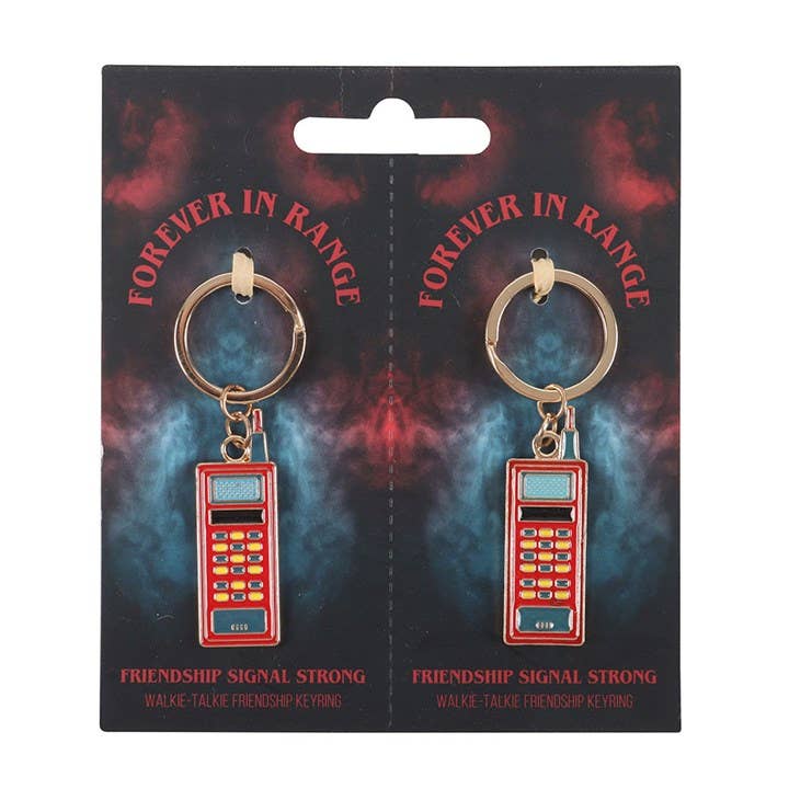 Ensemble de 2 porte-clés talkie-walkie d'amitié | Design e regali originali