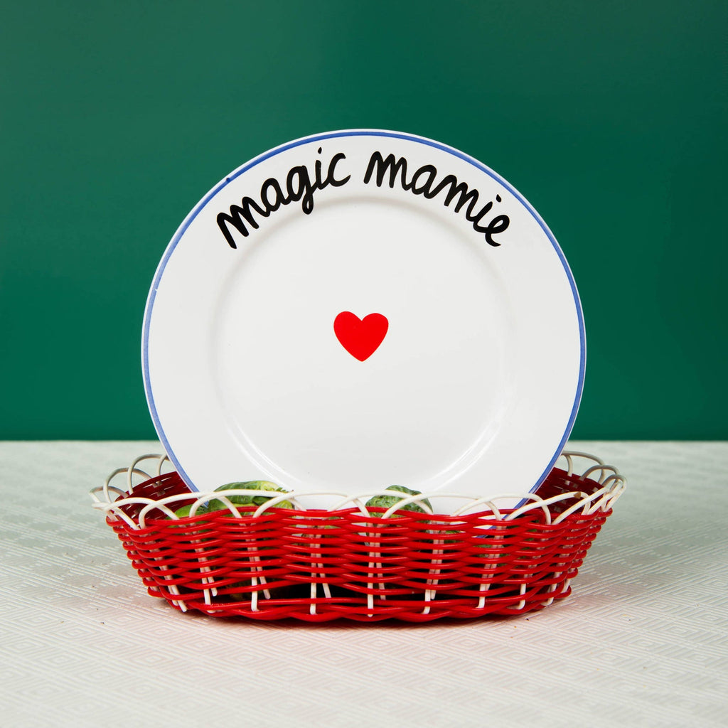 Assiette La Famille S’éclate - Magic Mamie | Objetos de diseño y regalos originales