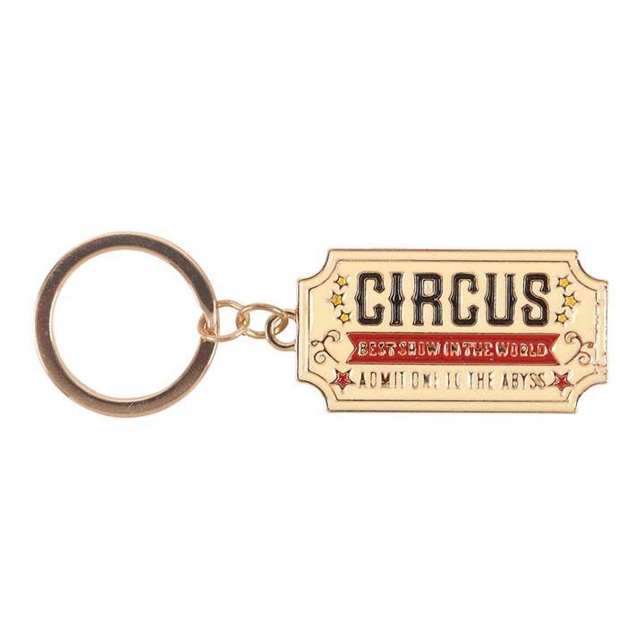 Porte-clés Billet de Cirque