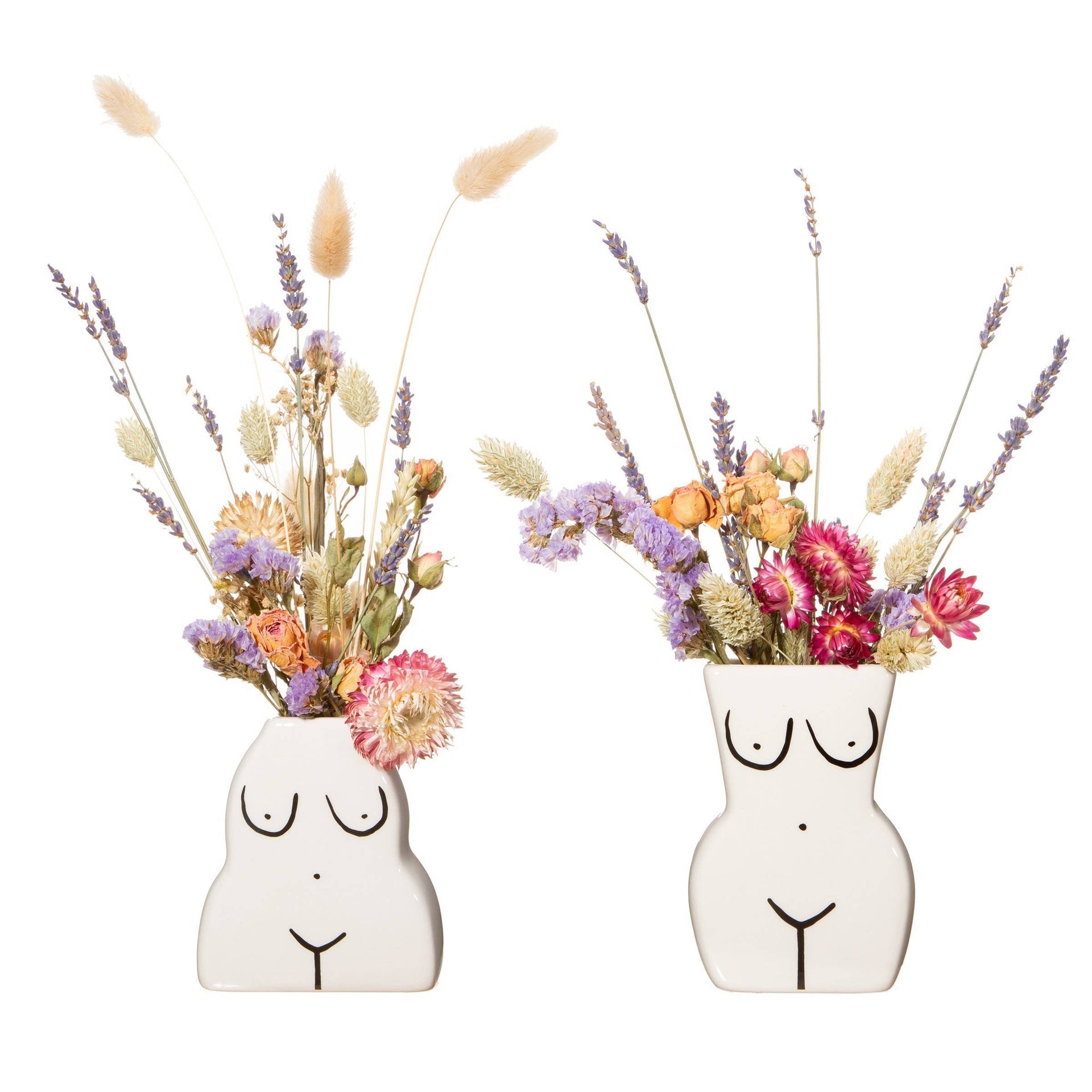 Vases Corps de Femme 2-Pack | Designproducten en originele cadeaus