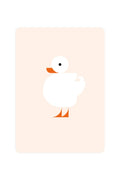 Carte postale avec White Quack