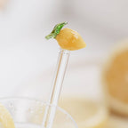 Agitateurs à cocktail en verre Citron | Designproducten en originele cadeaus