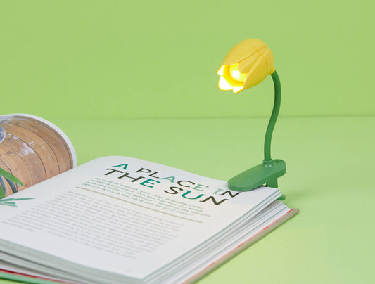 Lumière de lecture Tulipe Jaune