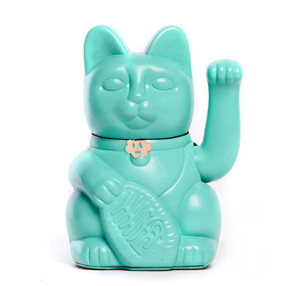 Chat Chanceux Bleu Aquamarine | Designproducten en originele cadeaus