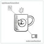 Tasse en céramique avec homard