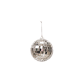 Boule de Noël Disco Argent - 10cm
