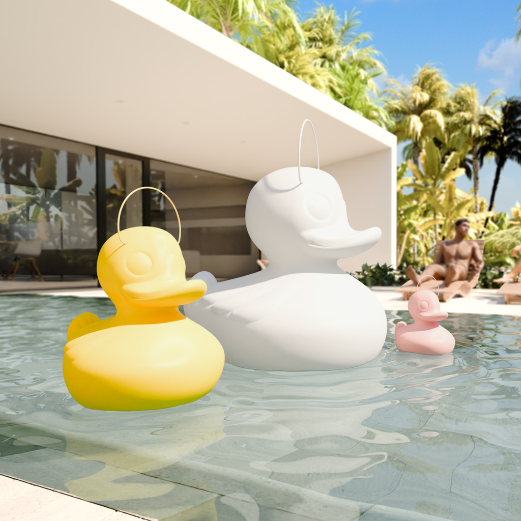 Lampe Canard "The Duck Duck Lamp" Jaune (XL)