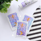 Oggetto regalo di design – autocollants chat chanceux lunaire nikury 