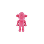 Ornament – ​​Affenfigur „Die Legende“ – Kunstharz – Rosa – 33 x 21 x 50 cm