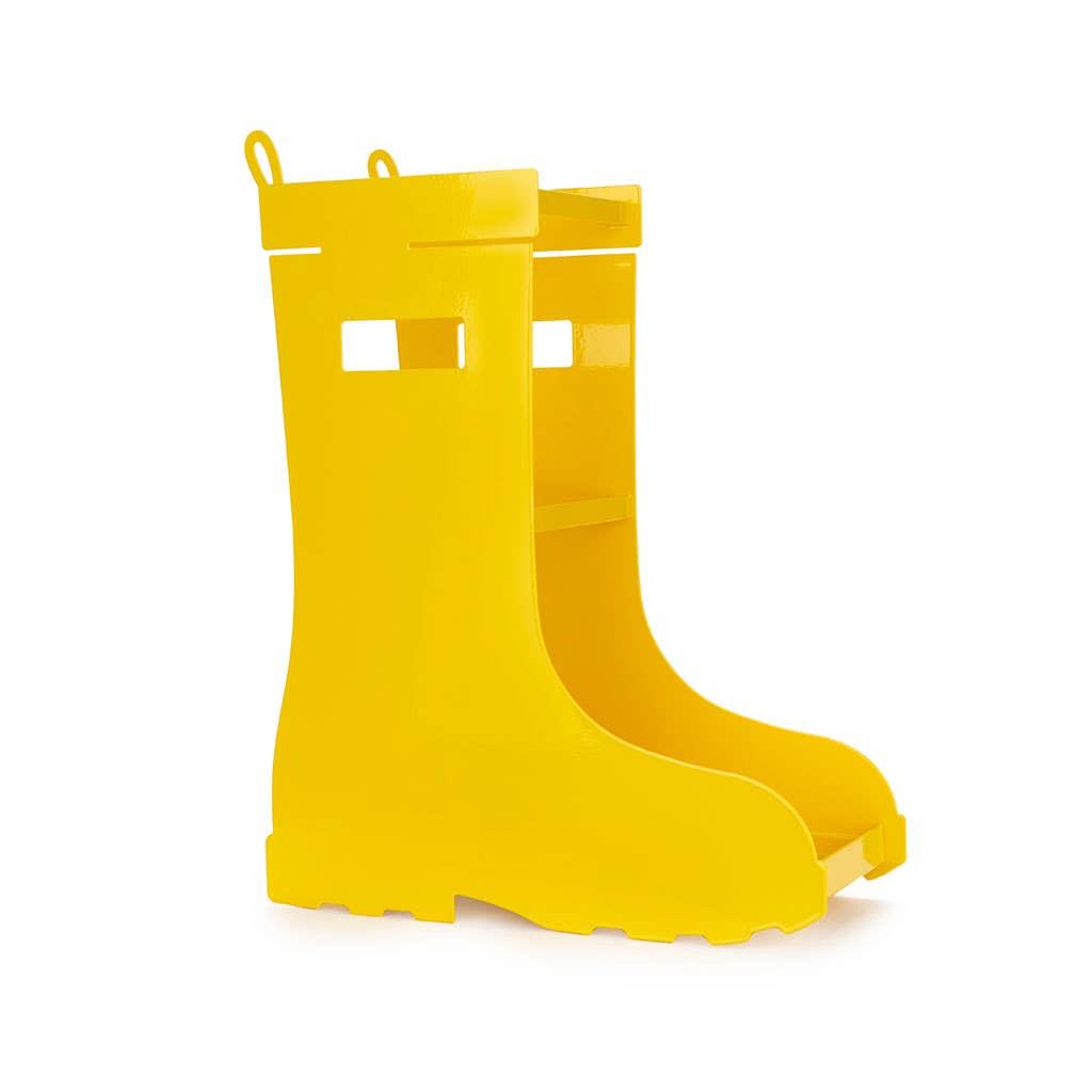Porte-parapluies Bottes de pluie jaune