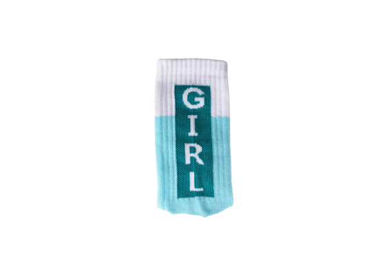 chaussettes enfant girl power bleu pegada socks 21239628