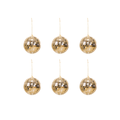 Boule de Noël Disco Or - 6-Pack