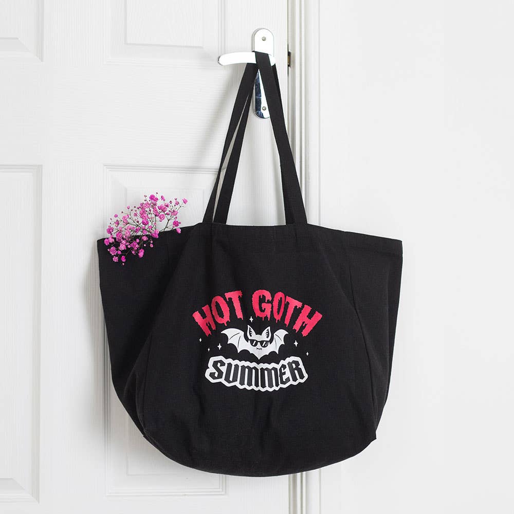 "Hot Goth Summer" Beach Tote