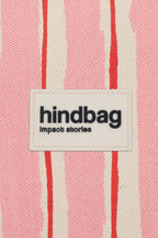 Trousse de toilette XL Alix Rayures Rose et Rouge