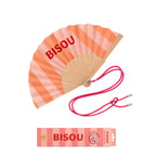Eventail avec bandoulière – Bisou