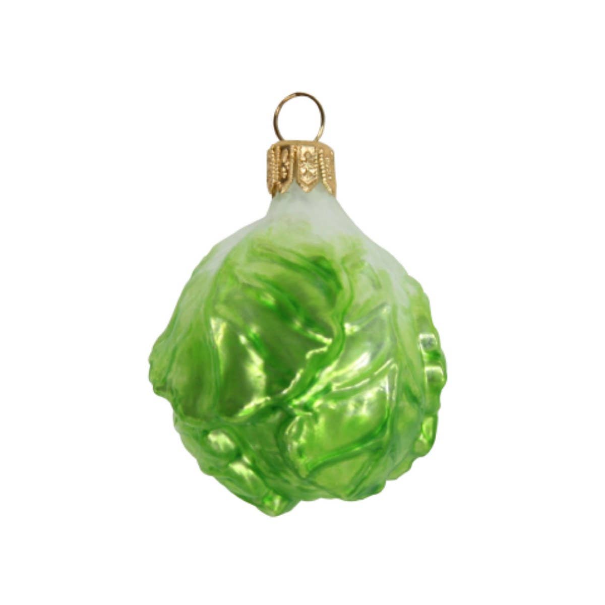 Brussels sprout Christmas bauble