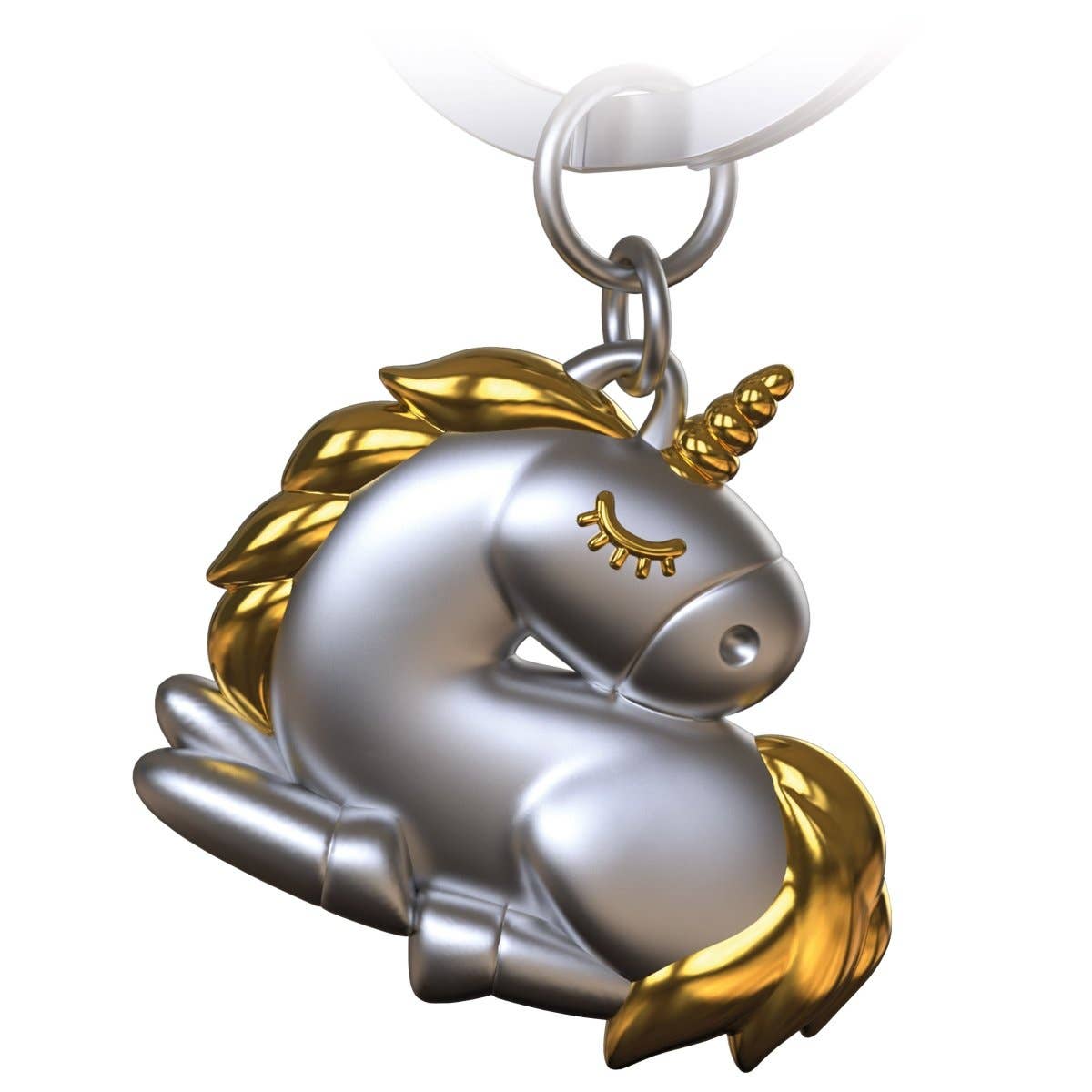 “Sleepy” Unicorn Keychain