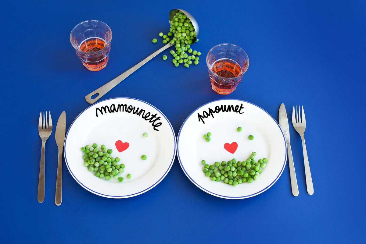 Assiette La Famille S’éclate - Mamounette – vue produit 3