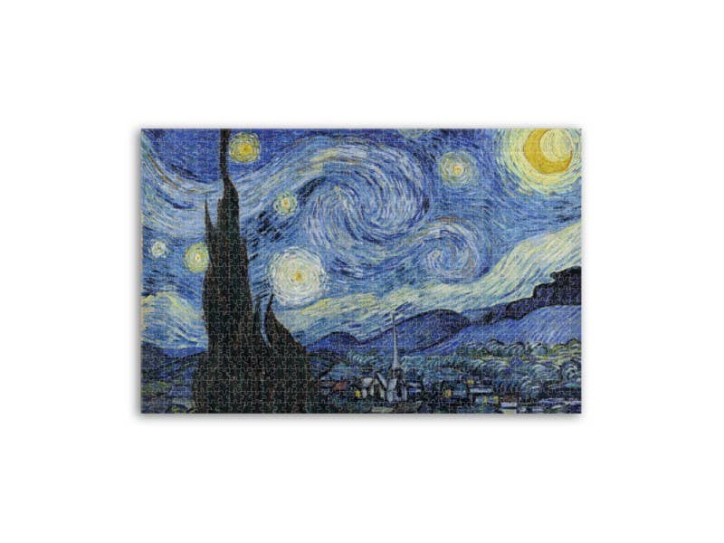puzzle vincent van gogh la nuit etoilee museum edition 