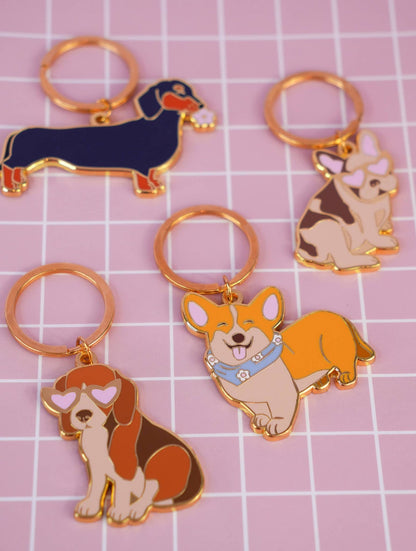 Porte-clés Bouledogue