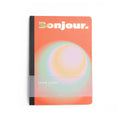 Carnet Orange Bonjour A5 Helio Ferretti Vue 1