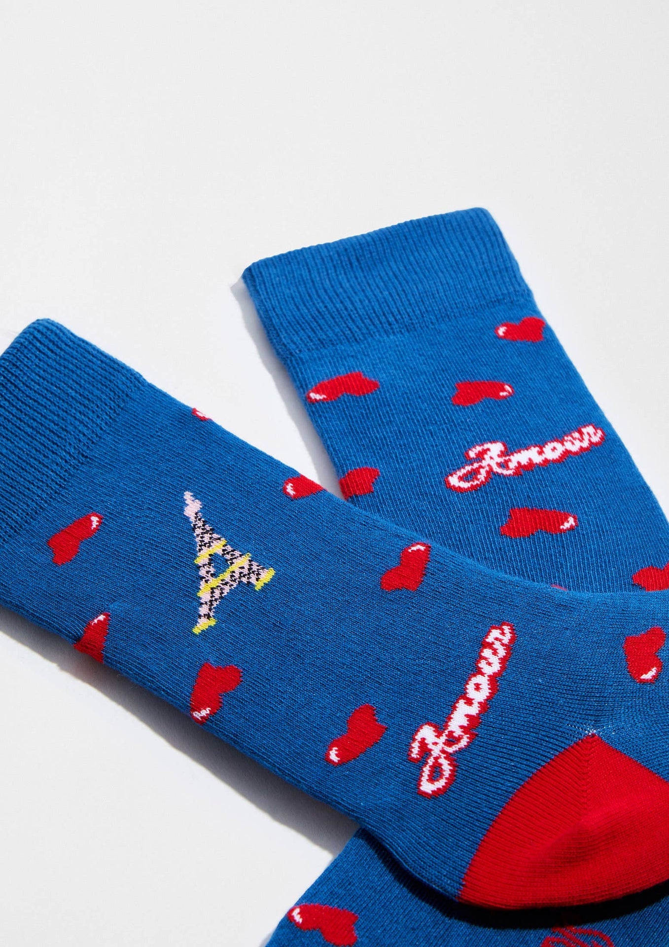 Chaussettes BeEmilyInParis Amour Bleu | Design e regali originali