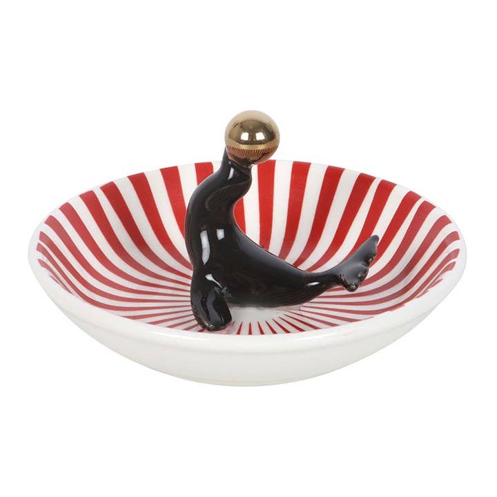 Circus Sea Lion Trinket Dish