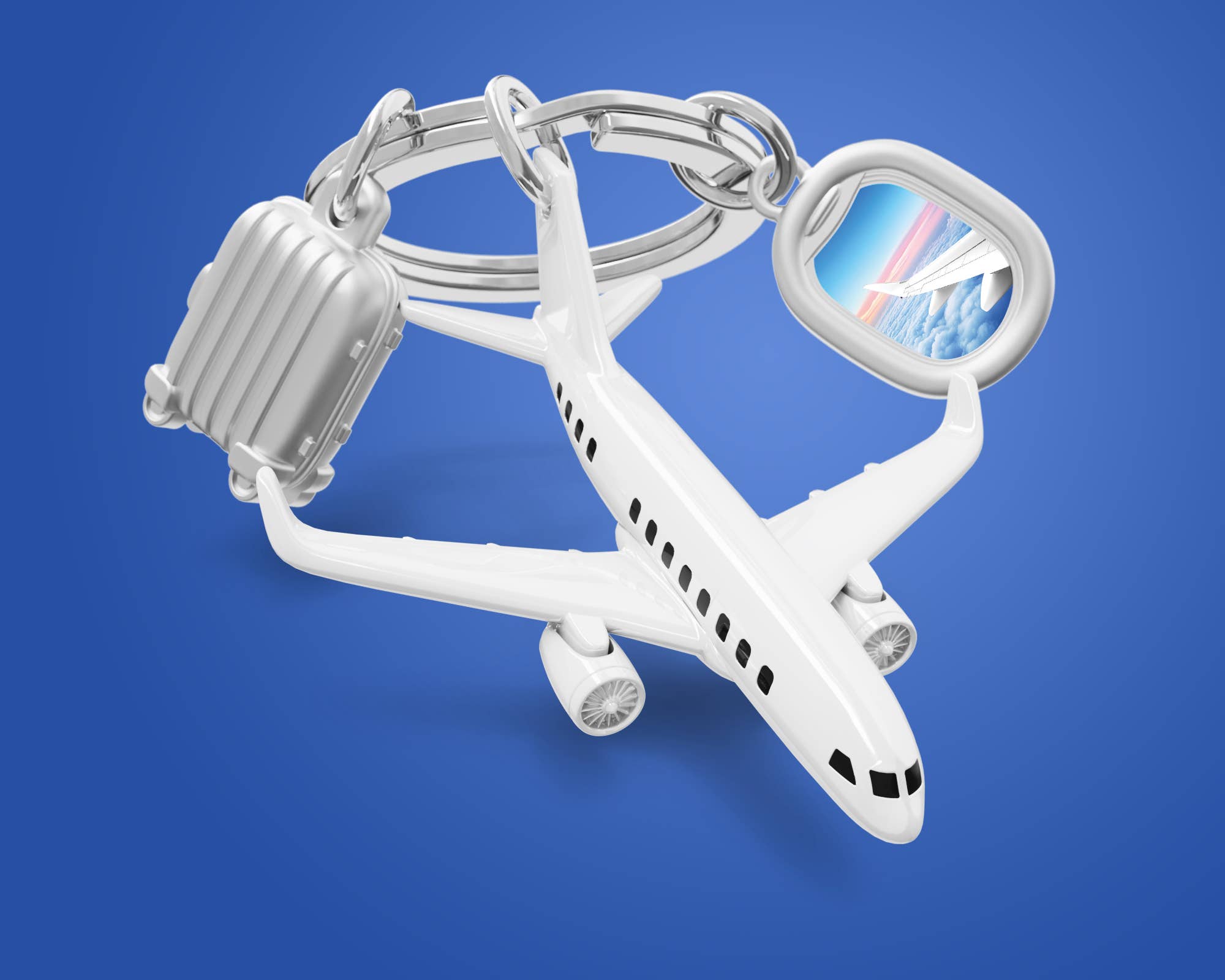 porte cles voyage metalmorphose