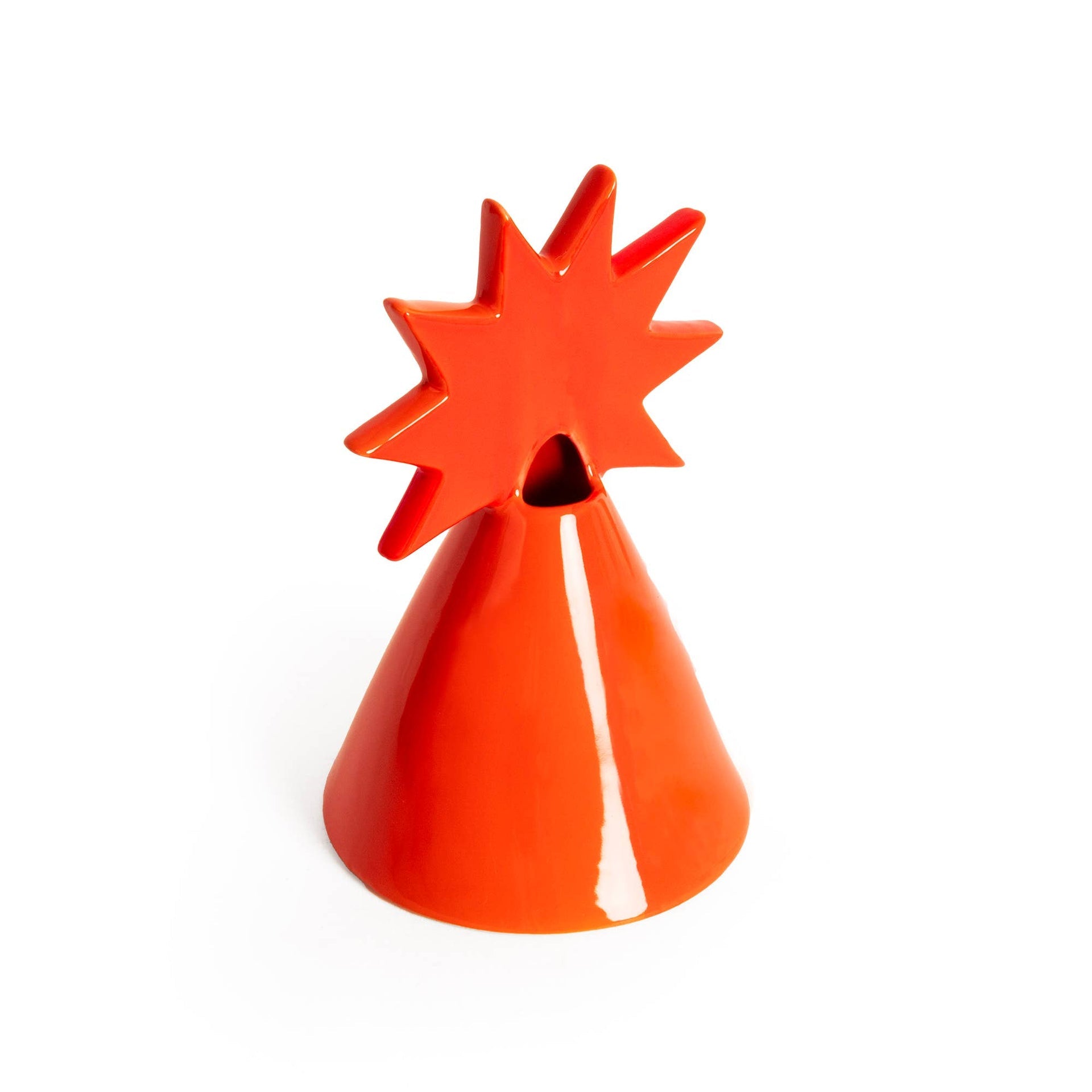 Vase Étoile Polaire Rouge Helio Ferretti Vue 3