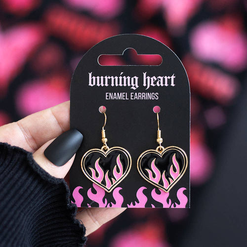 Boucles d'oreilles Cœur Ardent | Objetos de diseño y regalos originales