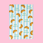 Croissant Tea Towel "Good Morning"