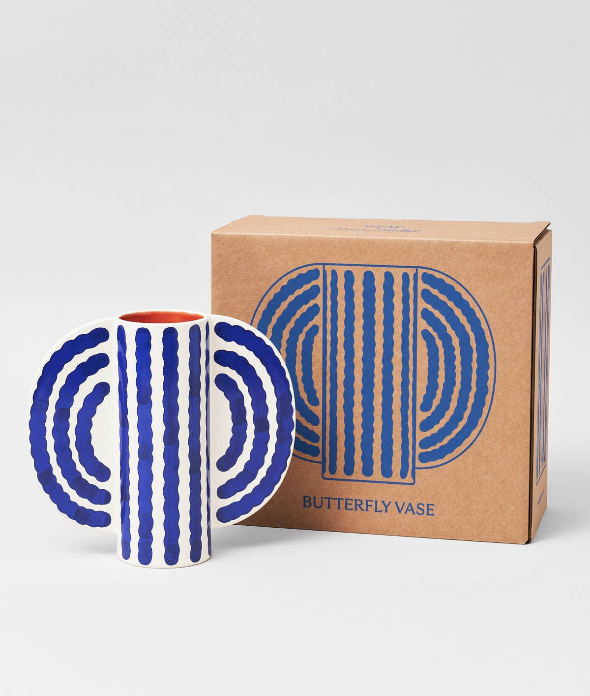 Vase « Petit papillon » - Bleu | Designproducten en originele cadeaus