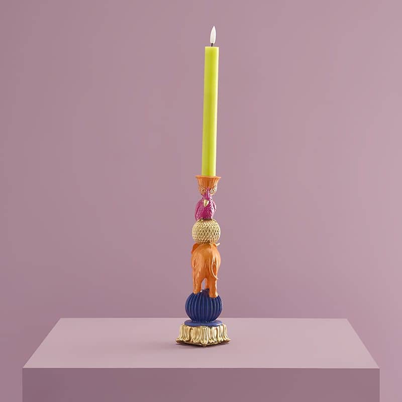 Oranger Elefantenleuchter