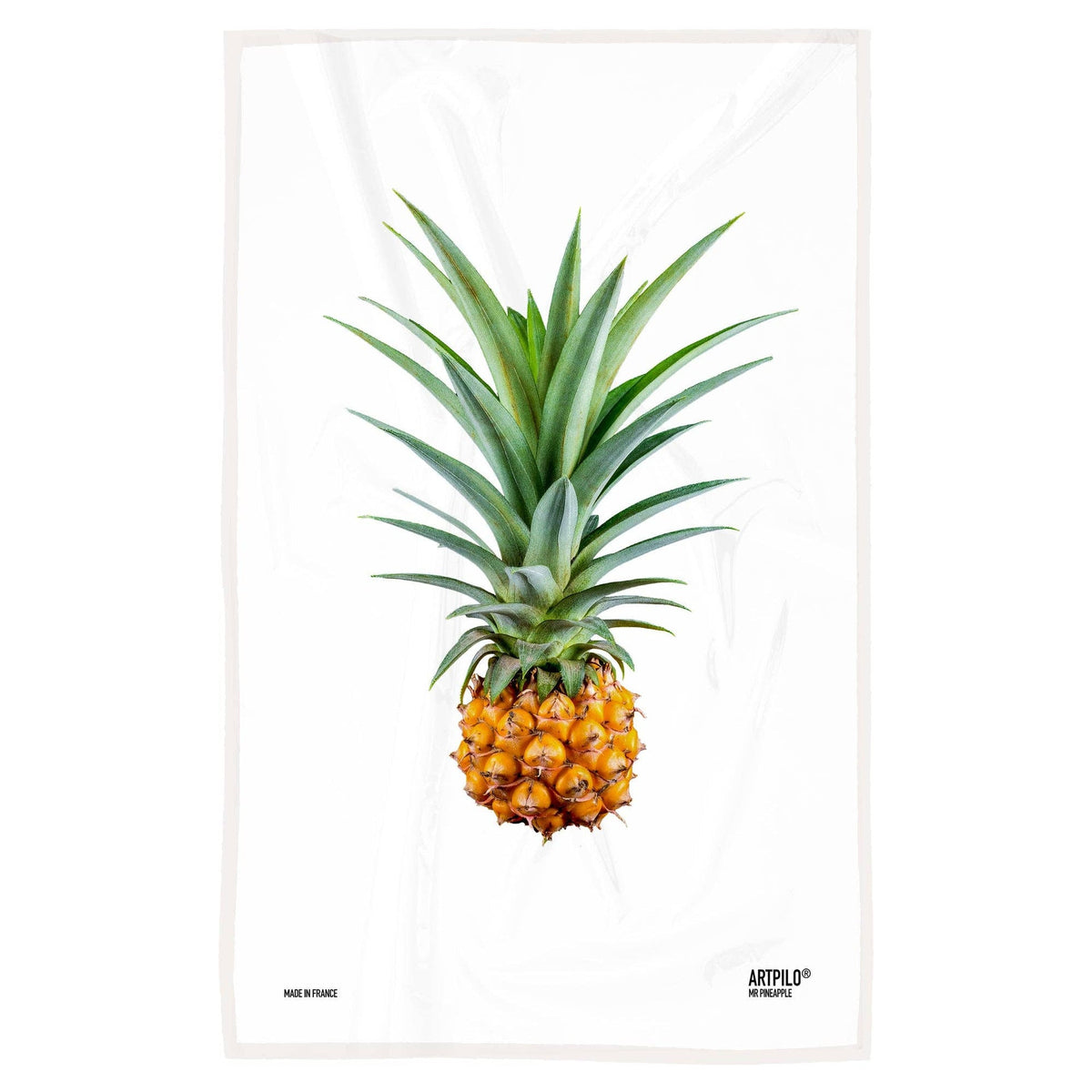 Torchon de cuisine Artpilo, modèle Monsieur Pineapple