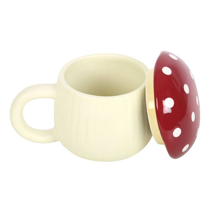 Mushroom-shaped cup
