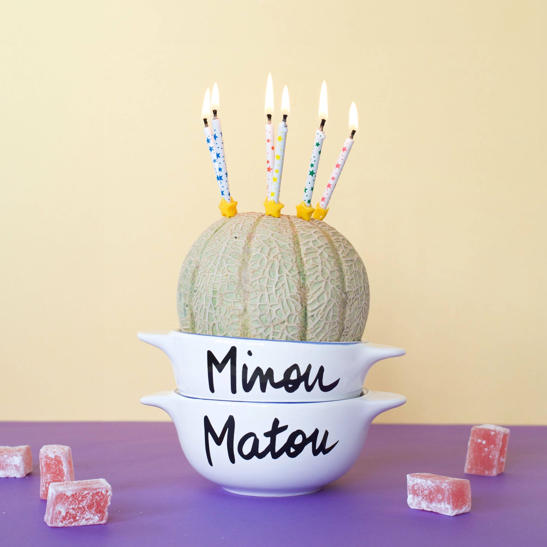 Oggetto regalo di design – bol breton minou pied de poule