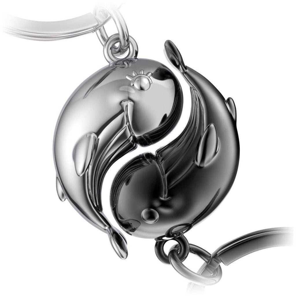 Oggetto regalo di design – porte cles baleine moby fabach FABACH_Wale_Moby_silberrose 