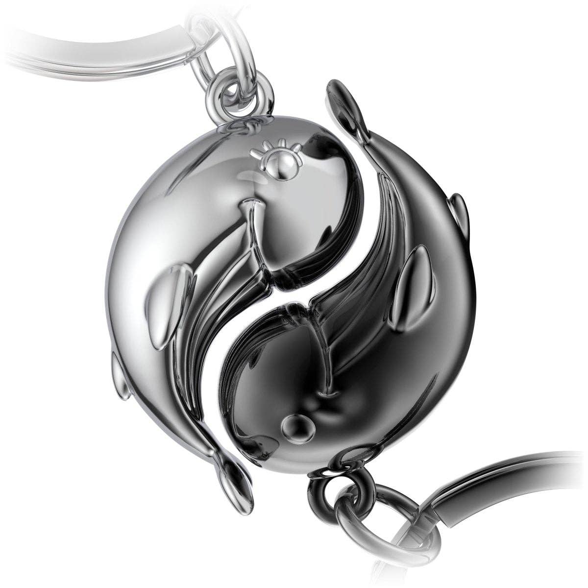 Oggetto regalo di design – porte cles baleine moby fabach FABACH_Wale_Moby_silberrose 