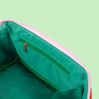 Check-Icons, flaches Layout, Kulturbeutel