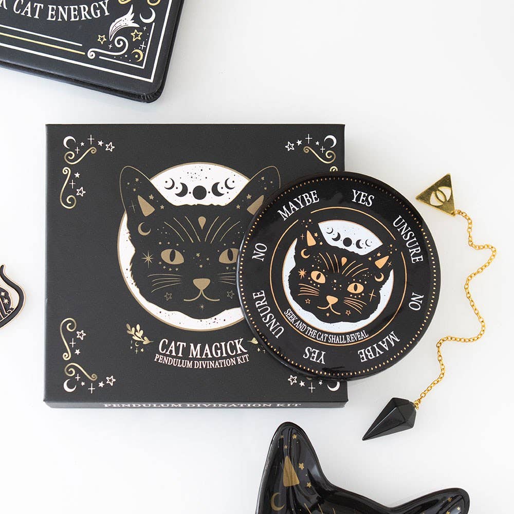 Kit de divination au pendule Magick du Chat Noir
