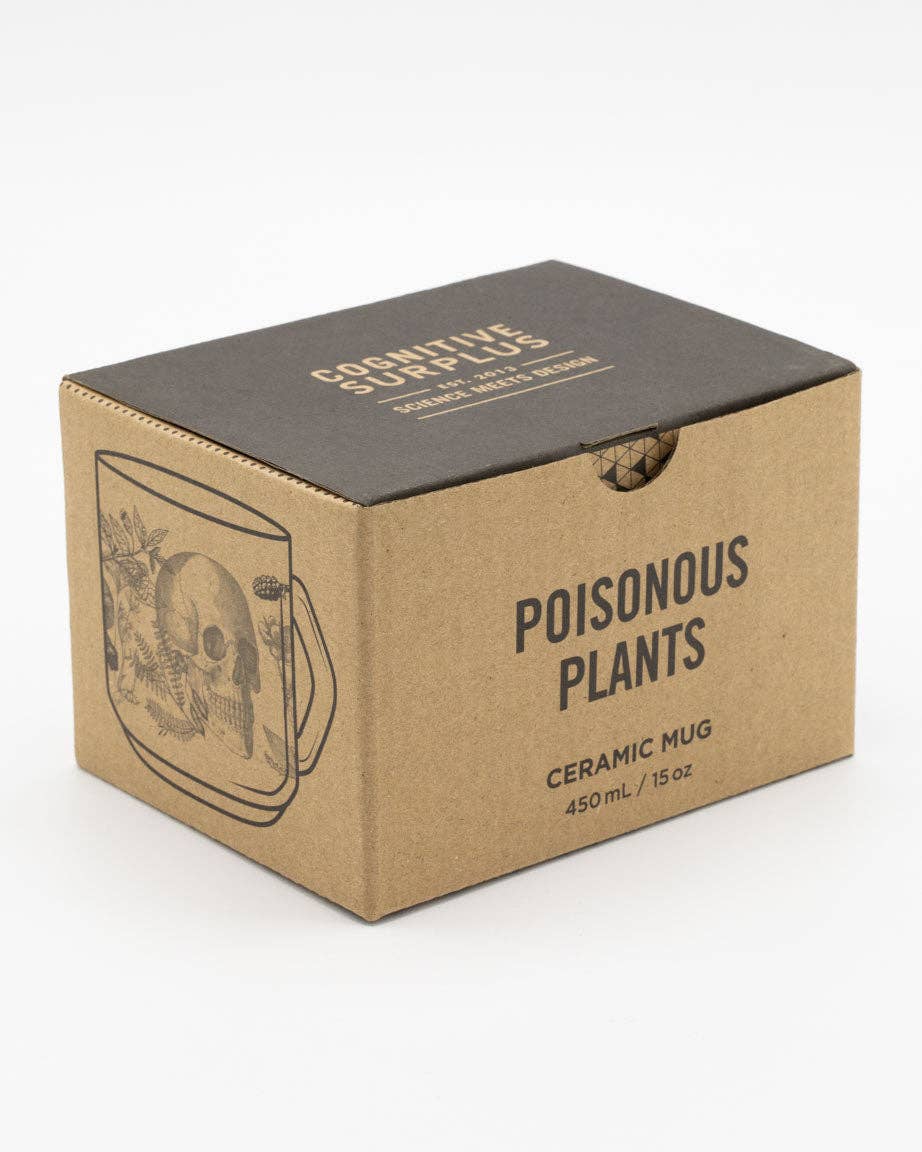 Design-lahja – Mug Plantes Vénéneuses – produit scientifique Cognitive Surplus EU, vue 3