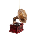 Grammophon-Weihnachtskugel