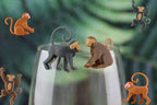 Marqueurs de verre Jungle - Singes | Design e regali originali
