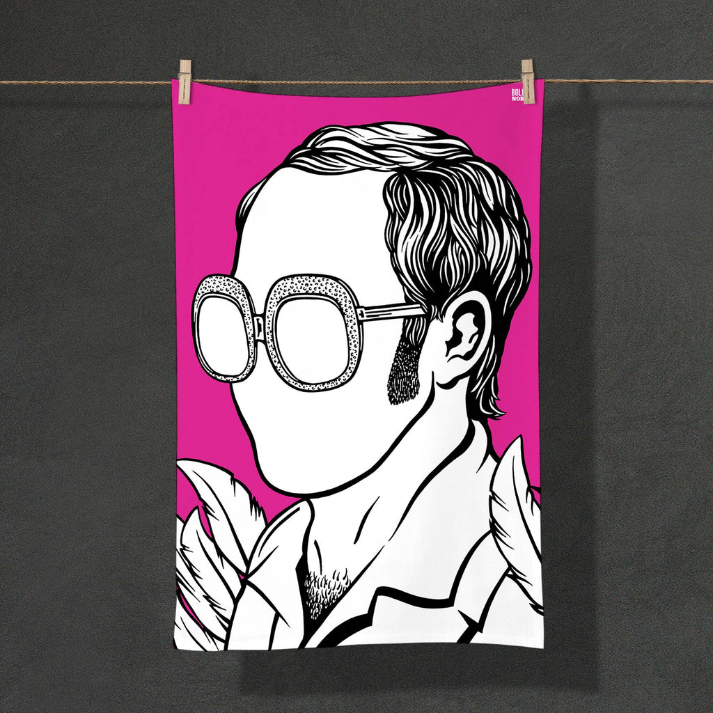 Design-lahja – torchon elton john 
