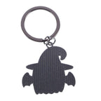 Porte-clés fantôme de sorcière gothique pastel