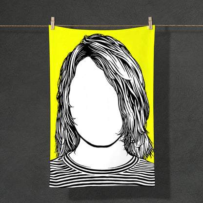 Nirvana Tea Towel “Kurt Cobain”