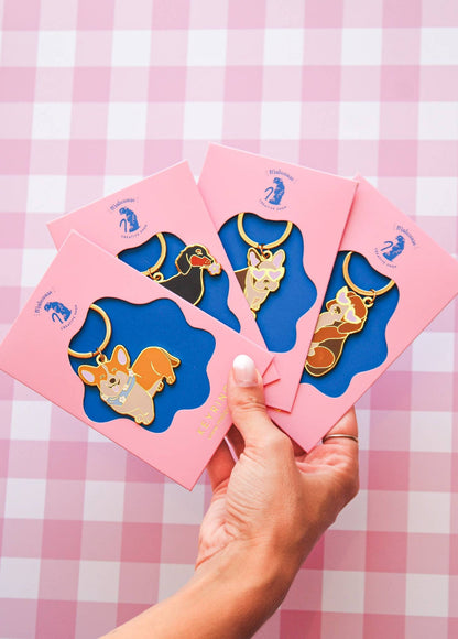 Porte-clés Bouledogue