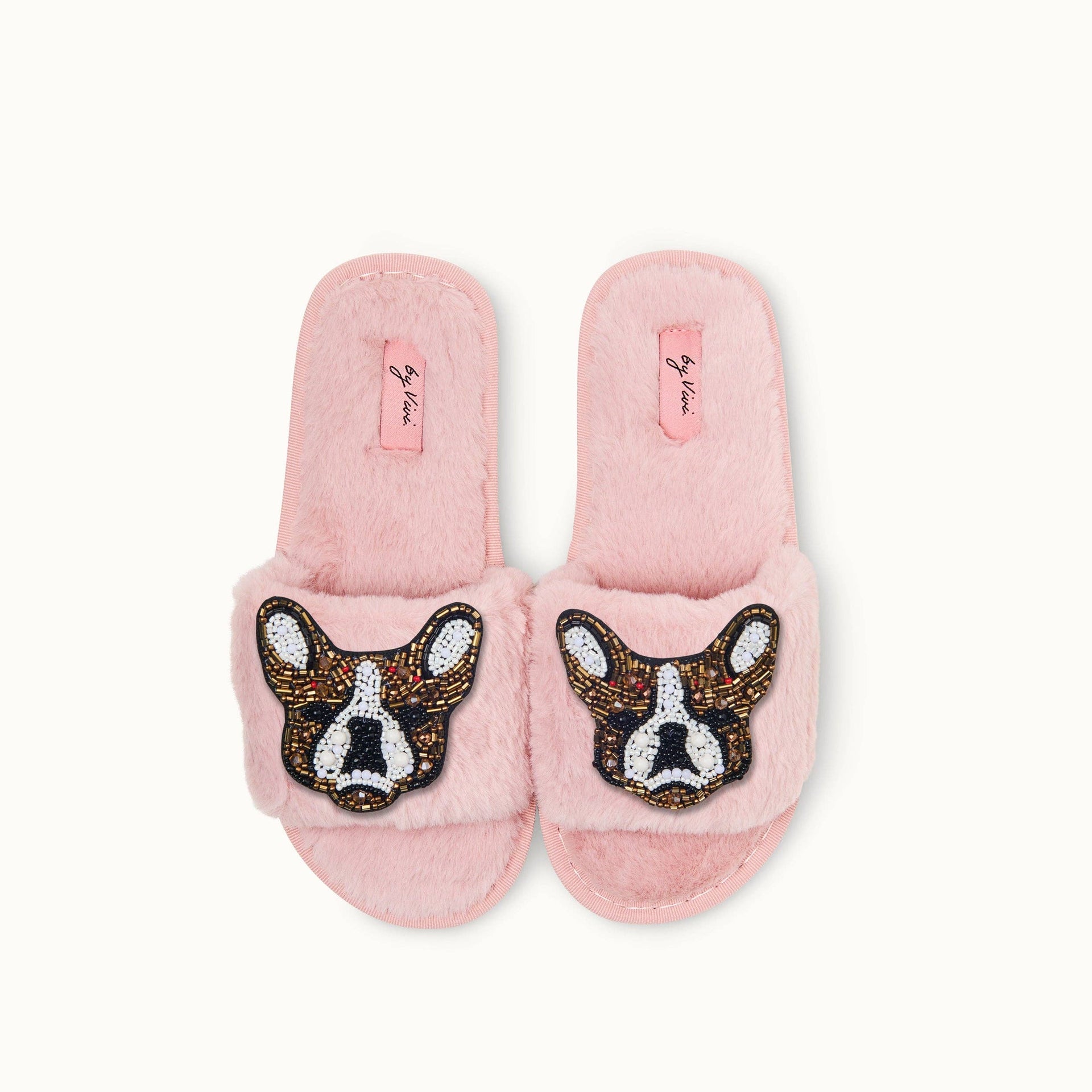 Paire de broches pour Chaussons - Bouledogue français | Design e regali originali